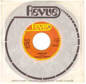 Harold Johnson - Right-On / Soul Perception