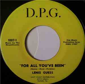 Lenis Guess - For All You've Been / Thank Goodness