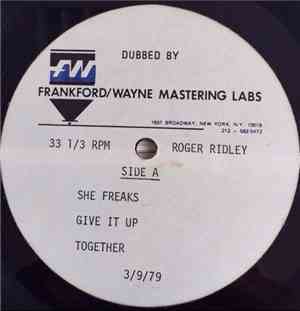 Roger Ridley - Raindrops