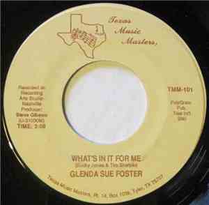 Glenda Sue Foster - What's In It For Me