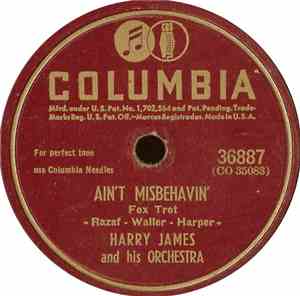 Harry James And His Orchestra - Ain't Misbehavin' / 9:20 Special