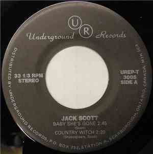Jack Scott - Baby She's Gone / Country Witch