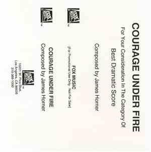 James Horner - Courage Under Fire