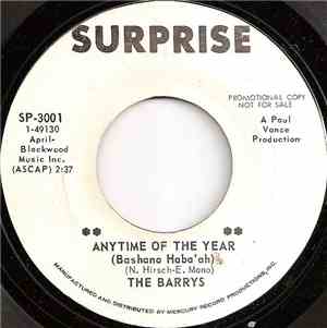 The Barrys - Anytime Of The Year