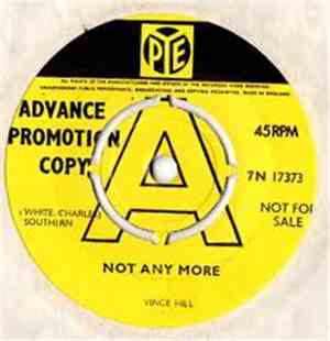 Vince Hill - Not Any More