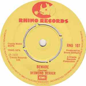 Desmond Dekker - Beware / Mother Nature
