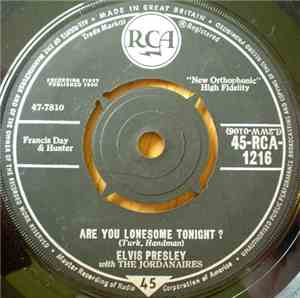 Elvis Presley With The Jordanaires - Are You Lonesome Tonight?