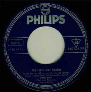 Heidi Brühl - Rot Wie Der Mohn (Send Me The Pillow You Dream On)