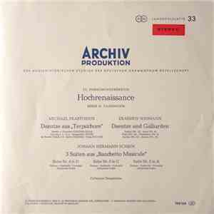 Michael Praetorius ‧ Erasmus Widmann ‧ Johann Hermann Schein ‧ Collegium Te ...