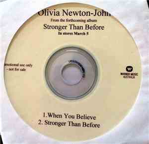 Olivia Newton-John - From The Forthcoming Album Stronger Than Before