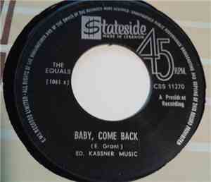 The Equals - Baby, Come Back/Hold Me Closer