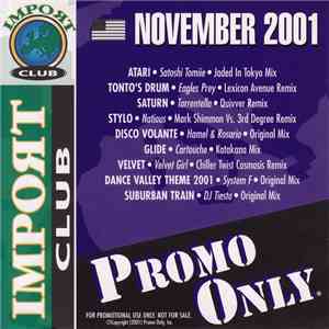 Various - Promo Only Import Club November 2001