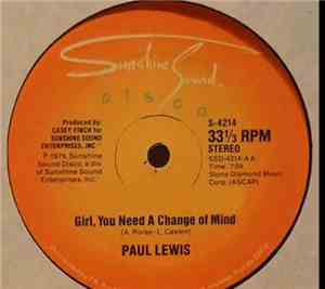Paul Lewis - Girl, You Need A Change Of Mind / Inner City Blues