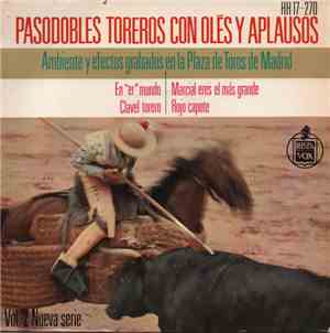 Banda Taurina - Pasodobles Toreros Con Olés Y Aplausos, Vol. 2 Nueva Serie