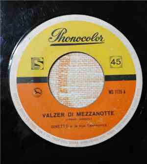 Ginetto E La Sua Fisarmonica - Valzer Di Mezzanotte / Picchio