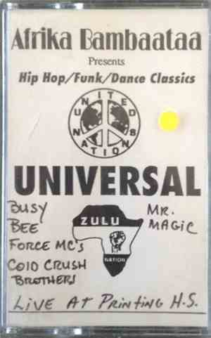 Afrika Bambaataa Presents Universal Zulu Nation - Live At The Printing H.S.