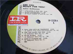 Jackie DeShannon - Are You Ready For This?