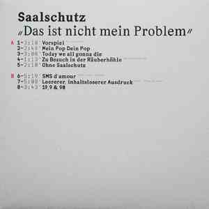 Saalschutz - Das Ist Nicht Mein Problem