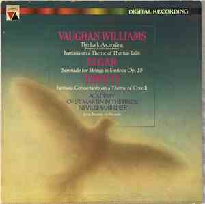Vaughan Williams, Elgar, Tippett, Academy Of St. Martin-in-the-Fields, Nevi ...