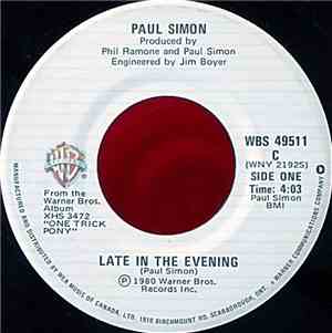 Paul Simon - Late In The Evening