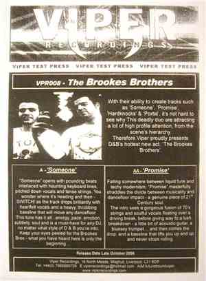 The Brookes Brothers - Someone / Promise