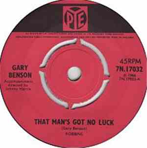Gary Benson - This Man's Got No Luck