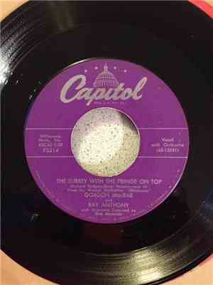 Gordon MacRae, Ray Anthony - The Surrey With The Fringe On Top