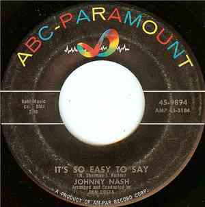 Johnny Nash - It's So Easy To Say
