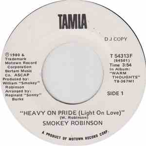Smokey Robinson - Heavy On Pride (Light On Love)