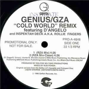 Genius / GZA Featuring D'Angelo - Cold World (Remix)