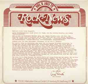 Various - Rock-News Vol. 5 Juli 72