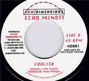 Echo Minott - Foolish