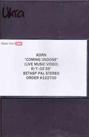 Korn - Coming Undone (Live Music Video)