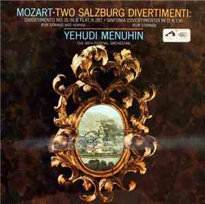 Mozart - Yehudi Menuhin - Two Salzburg Divertimenti