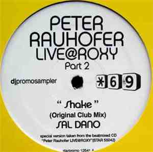 Sal Dano / LNR - Peter Rauhofer Live @ Roxy Part 2
