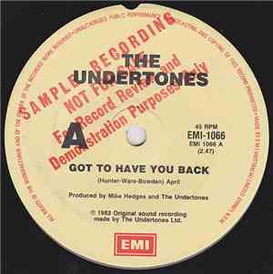 The Undertones - Got To Have You Back