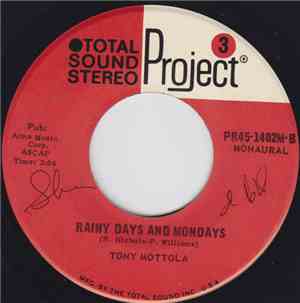 Tony Mottola - It's Too Late