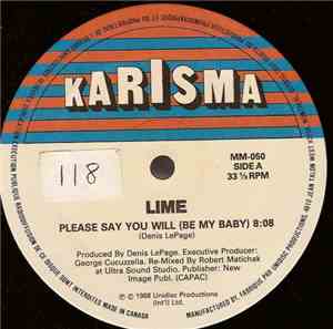 Lime  - Please Say You Will (Be My Baby) / A Brand New Day