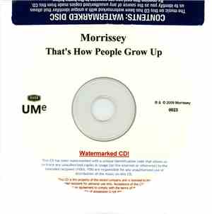 Morrissey - That's How People Grow Up