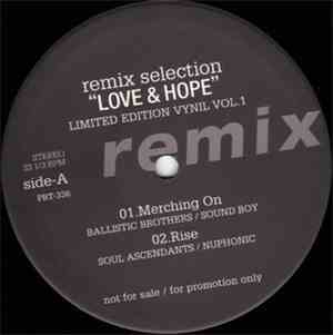 Various - Love & Hope (Remix Selection)