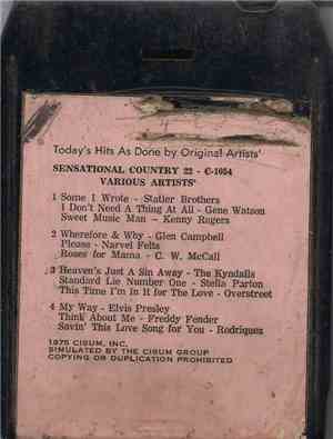 Various Artists' - Sensational Country 22
