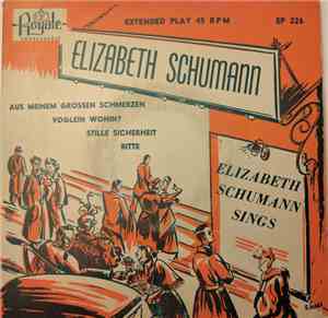 Elisabeth Schumann - Elisabeth Schumann Sings Robert Franz Songs
