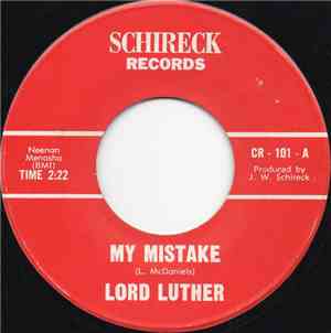 Lord Luther - My Mistake