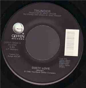 Thunder  - Dirty Love