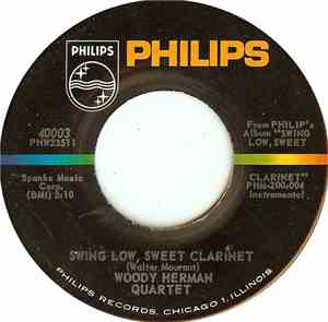 Woody Herman Quartet - Swing Low, Sweet Clarinet / Rose Room