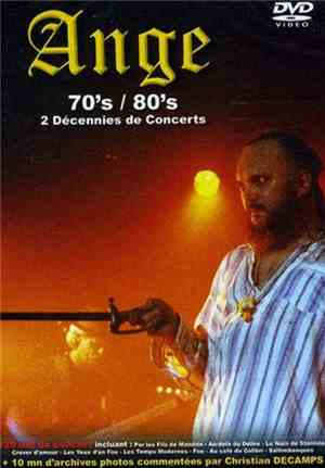 Ange  - 70's / 80's - Deux Décennies De Concert