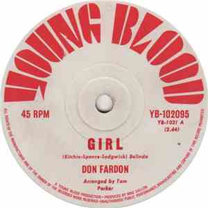 Don Fardon - Girl