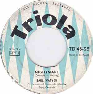 Earl Watson - That Old Black Magic / Nightmare