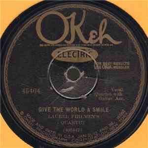 Laurel Firemen's Quartet - Give The World A Smile / When I Reach Home