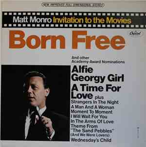 Matt Monro - Born Free (Invitation To The Movies)